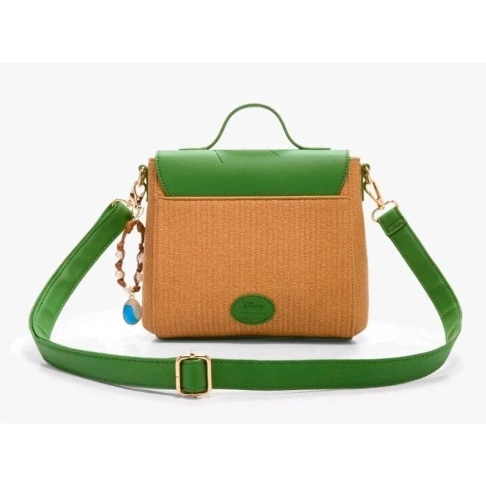 Her Universe Disney‎ Moana & Pua Rattan Leaf Crossbody Bag Charm Heart & Wallet